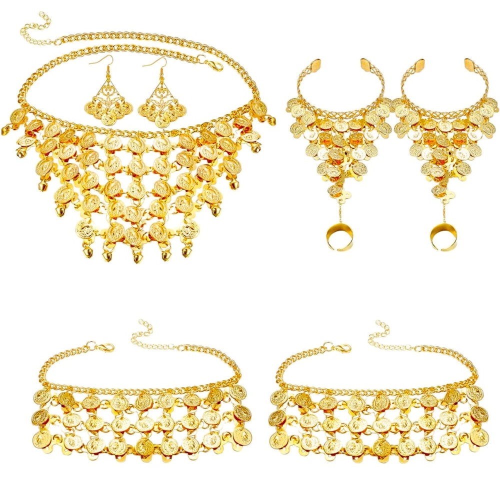 😊 5 FOR 15 😊 Belly Dance Jewelry Set